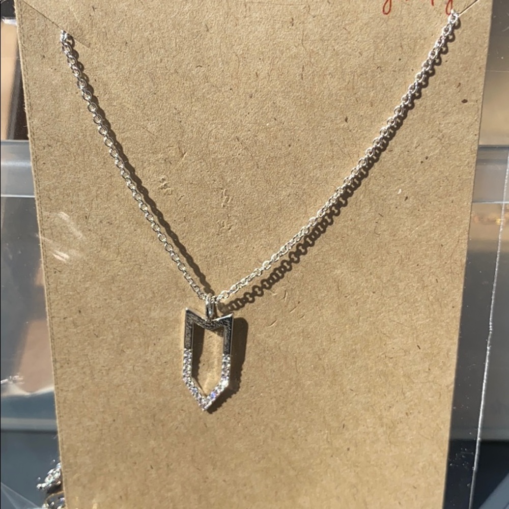 Silver Arrow Necklace